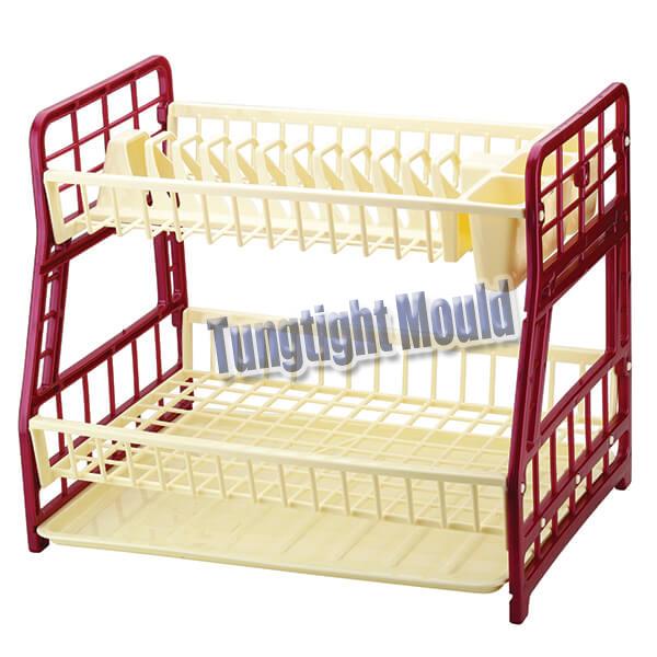 dish rack with tray mould