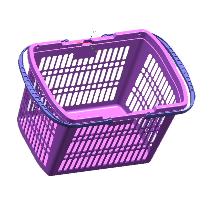 Shopping basket mold