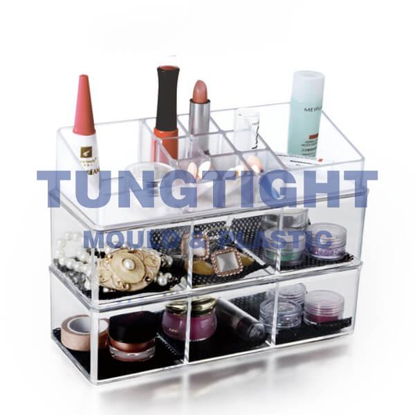 8818-2 Clear cosmetic container