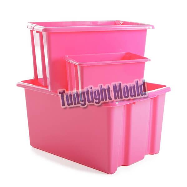 Molde de caja de acabado transparente de China