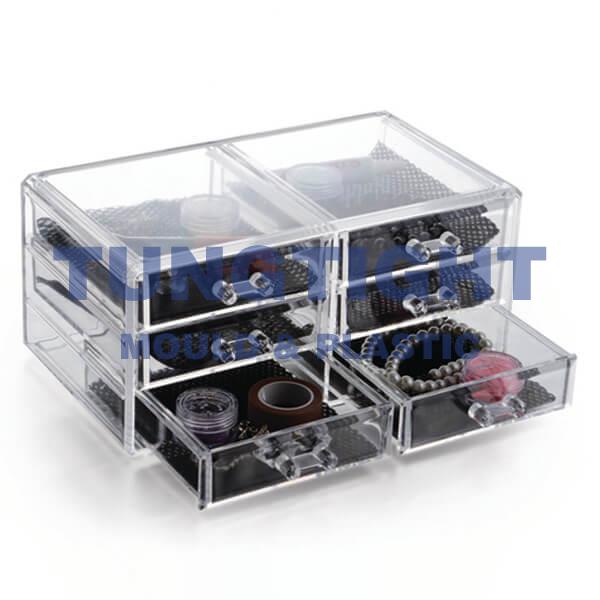 8805A caja de cosméticos transparentes
