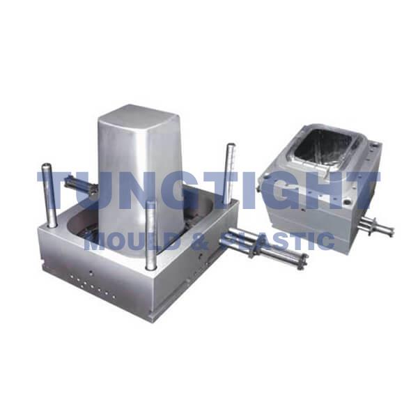 Outdoor dustbin mould