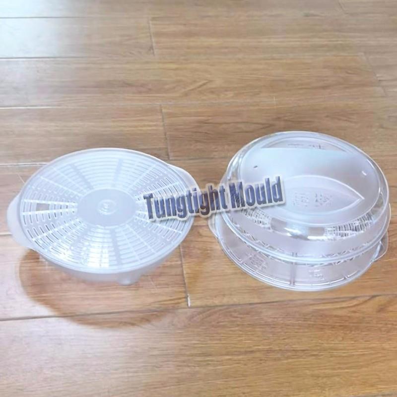 Plastic storage food steamer box mould 