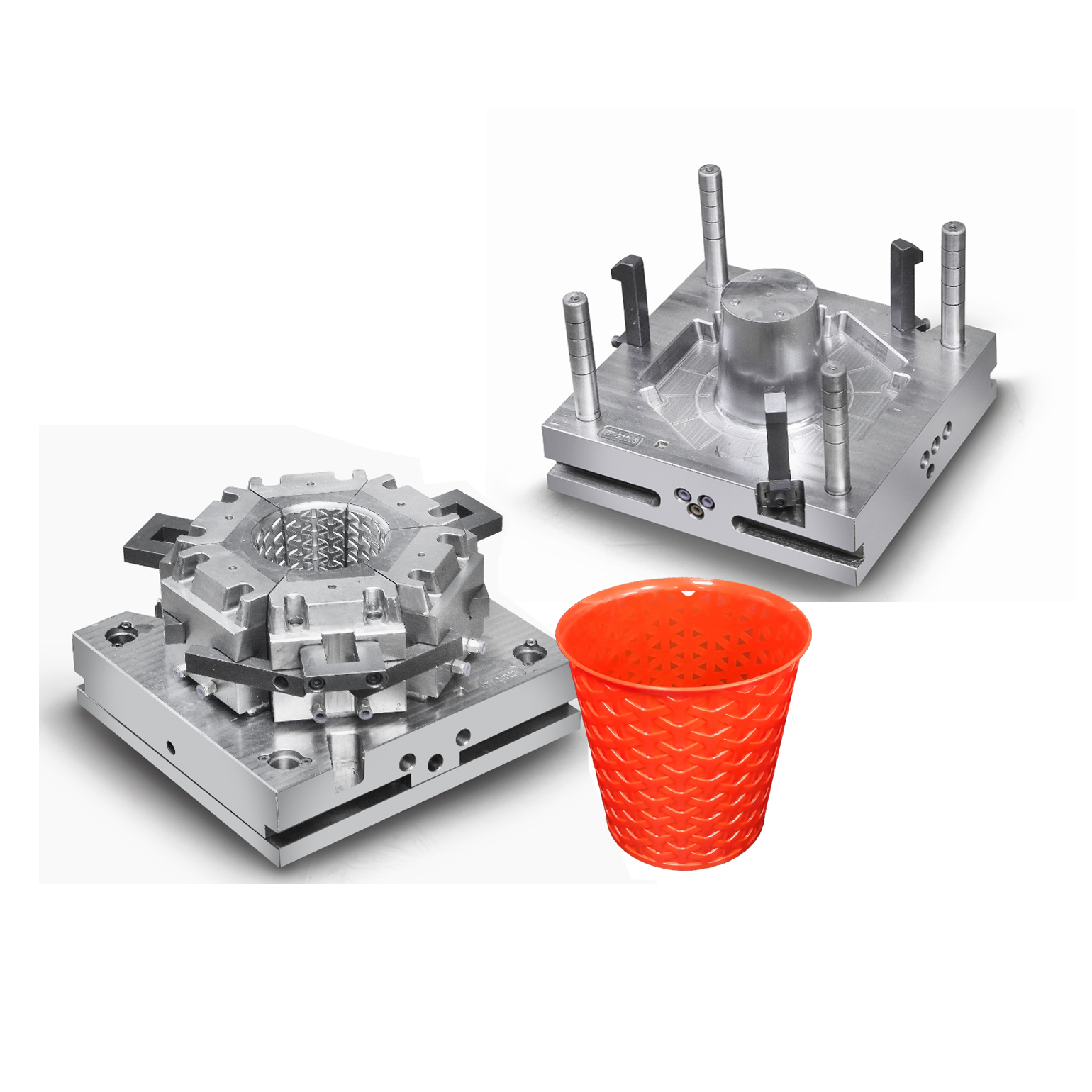 High quality rattan flowerpot mould 