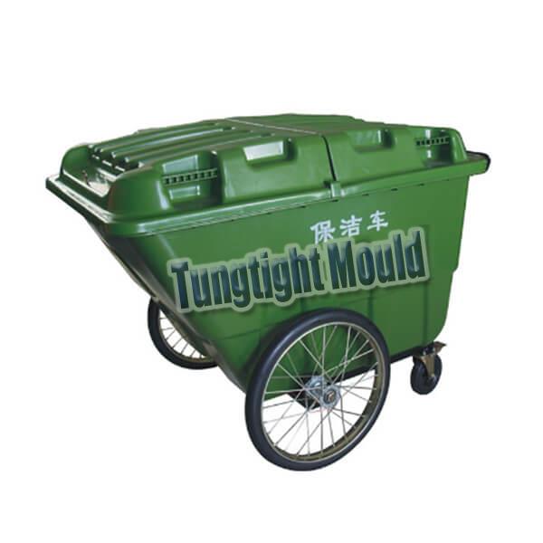 customized plastic dustbin mould