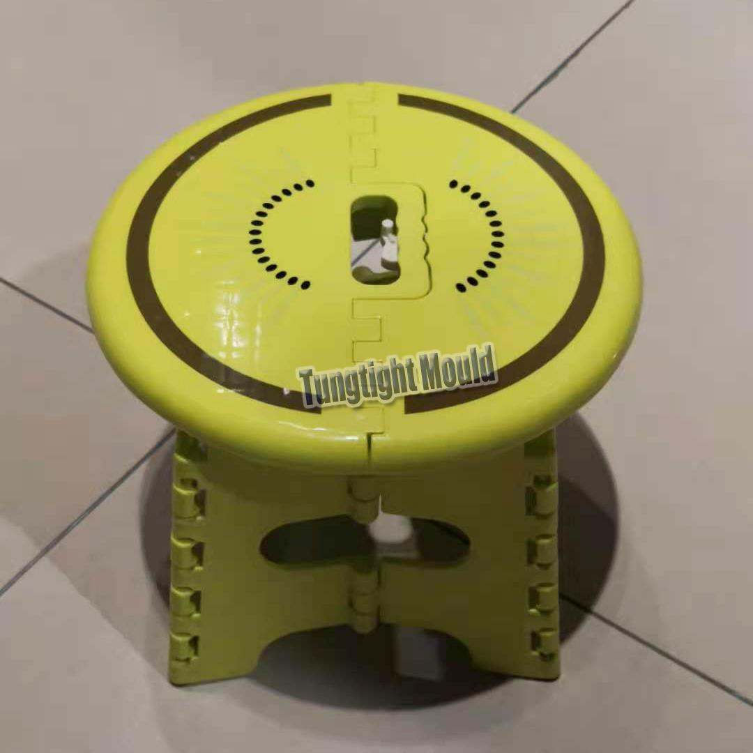 Plastic baby round folding chair mould 