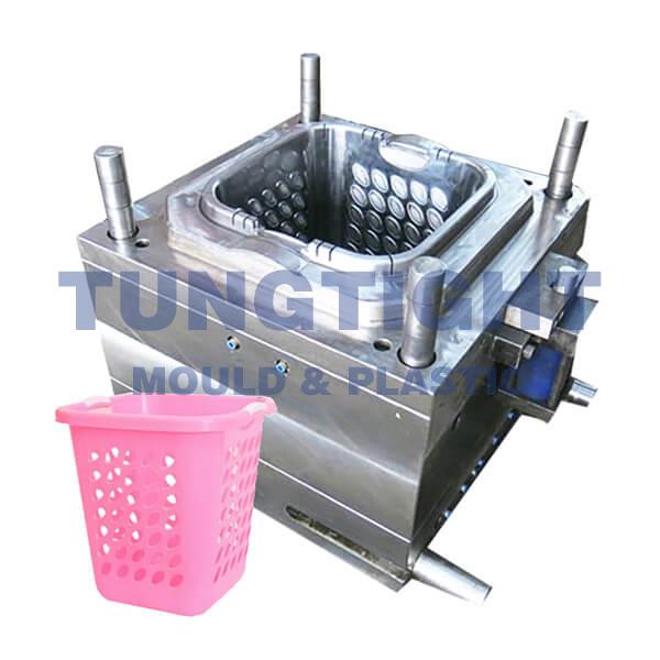 china plastic clothes busket mold