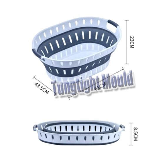  Folding basket mold