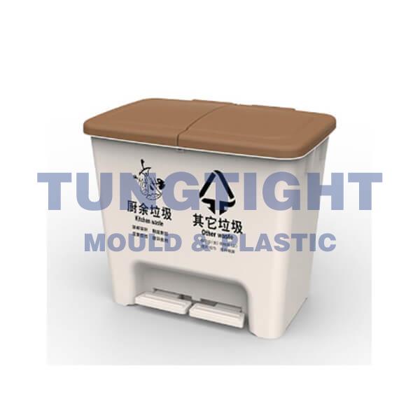 China plastic trash can mould