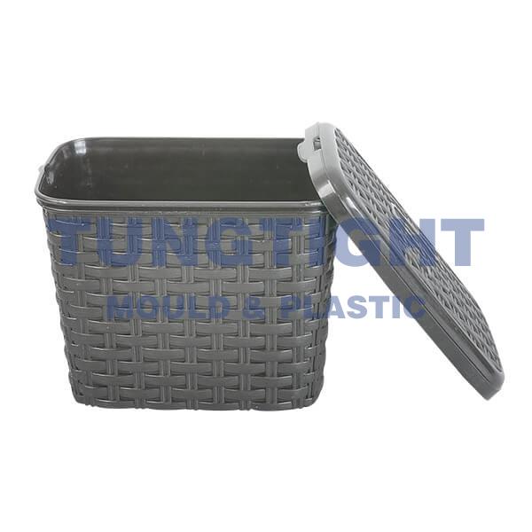 household plstic rattan toy basket mould