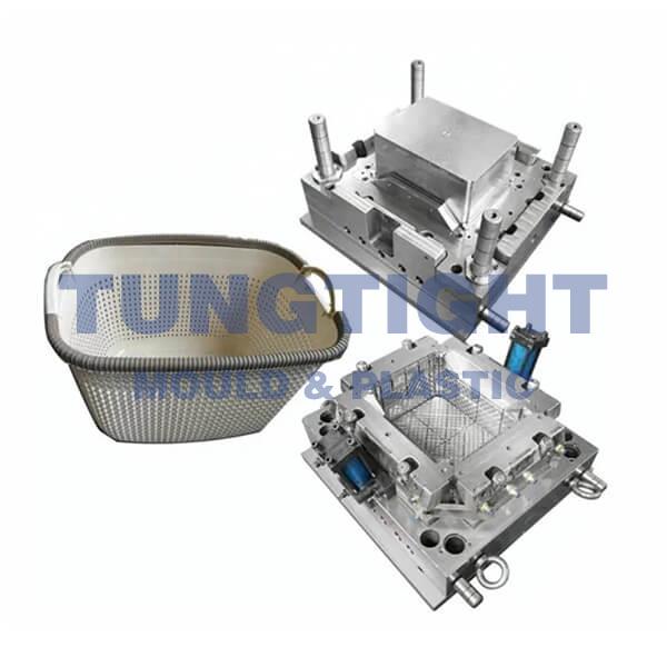plastic injection large basket mold