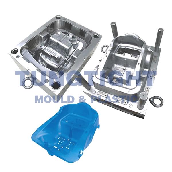 Baby injection plastic bathtub mold