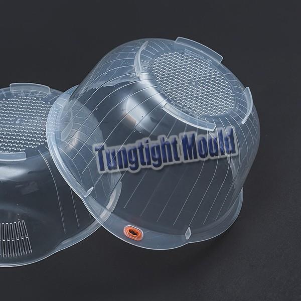 Plastic drain rice bowl mold 