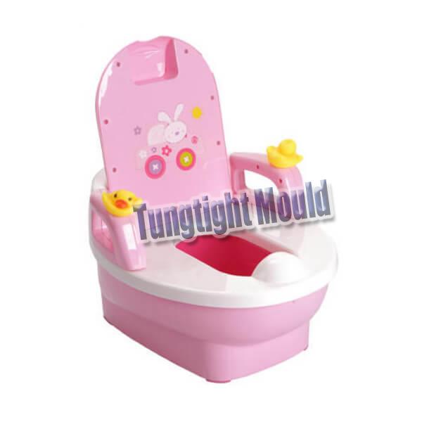 children plastic armrest toilet mould