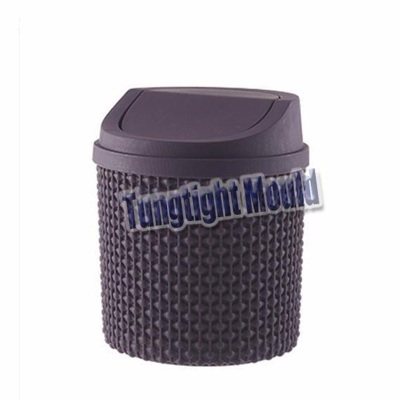 Flip style dustbin mould