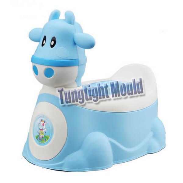 child toilet mould with armrest